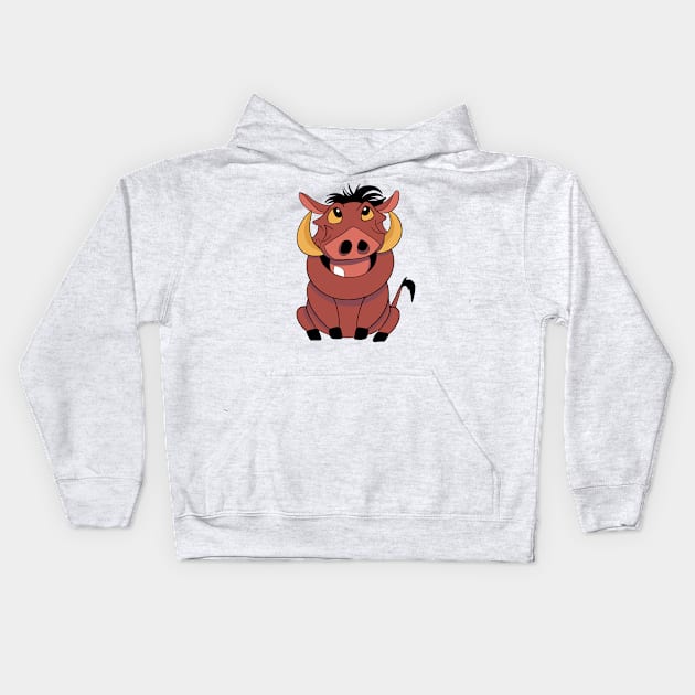 Pumba t shirt Kids Hoodie by PrimeStore